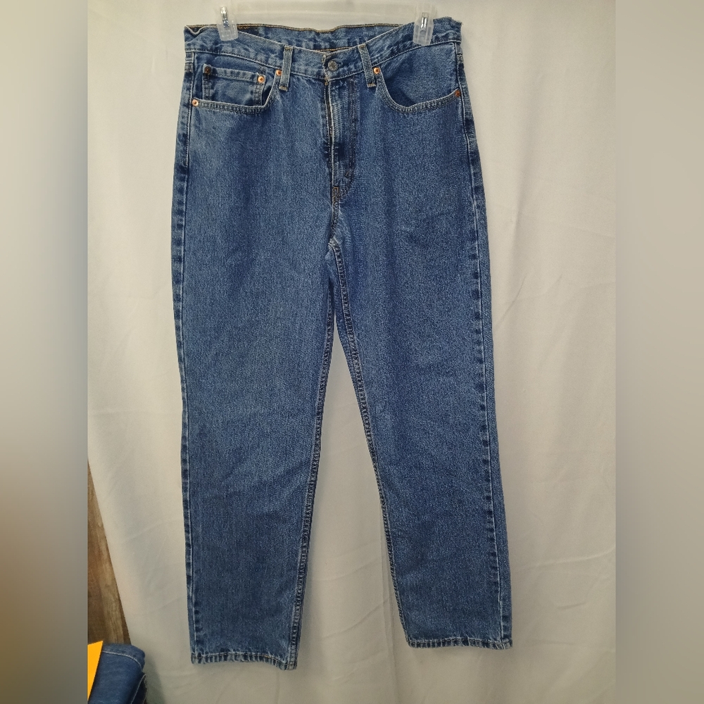 Levi's Blue Straight Leg Jeans Classic Denim